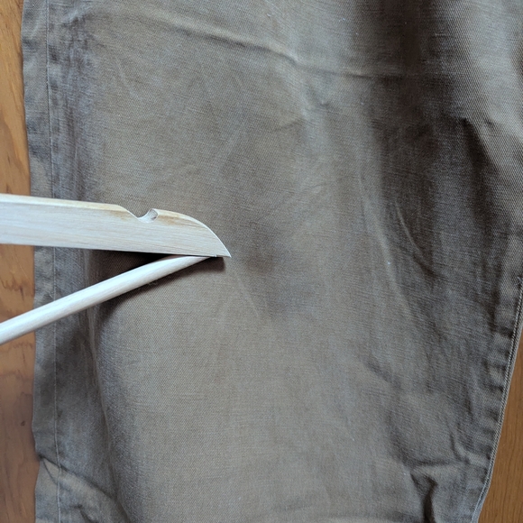 Madewell Women's Tan Wide Leg Pants - Picture 4 of 4